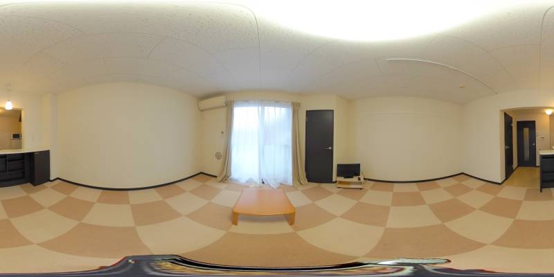 パノラマ画像洋室