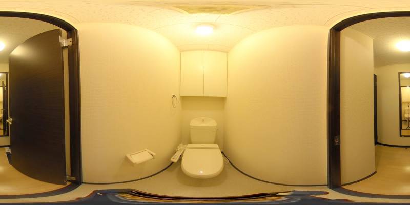 パノラマ画像トイレ