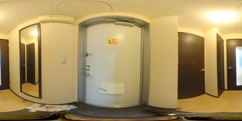 パノラマ画像玄関