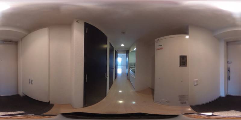 パノラマ画像玄関