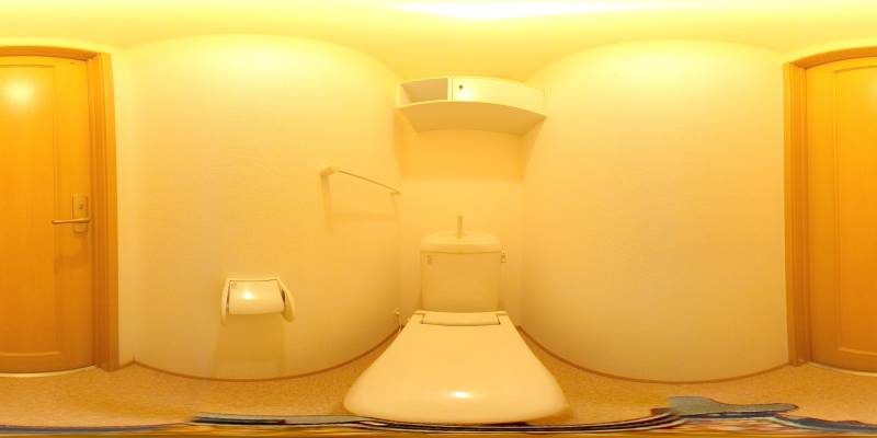 パノラマ画像トイレ