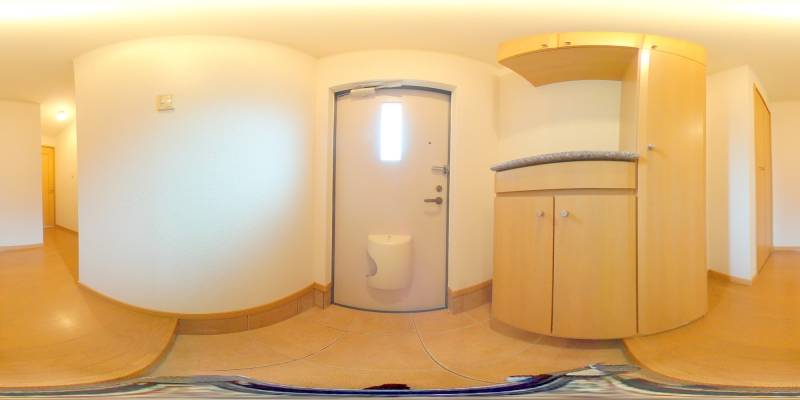 パノラマ画像玄関