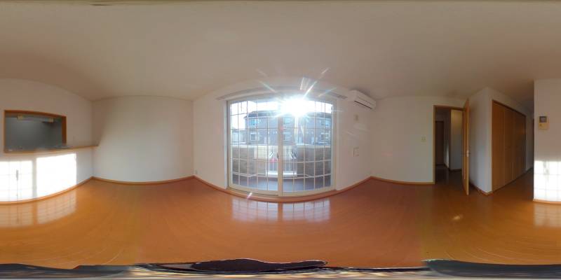 パノラマ画像リビング