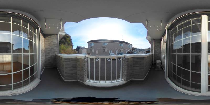 パノラマ画像玄関