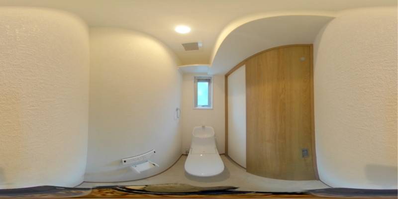 パノラマ画像トイレ