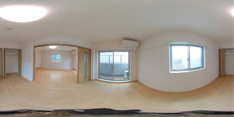 パノラマ画像洋室