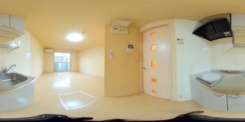 パノラマ画像キッチン