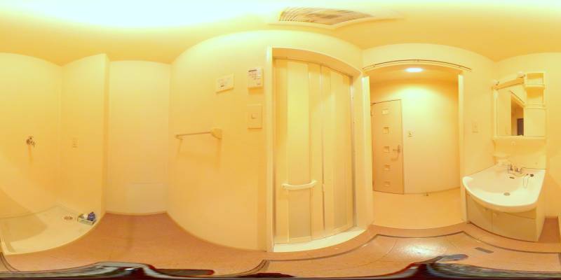 パノラマ画像洗面所