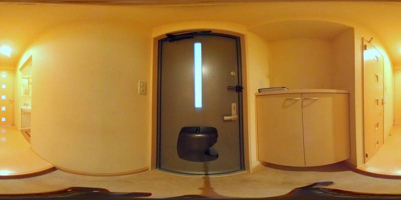 パノラマ画像玄関