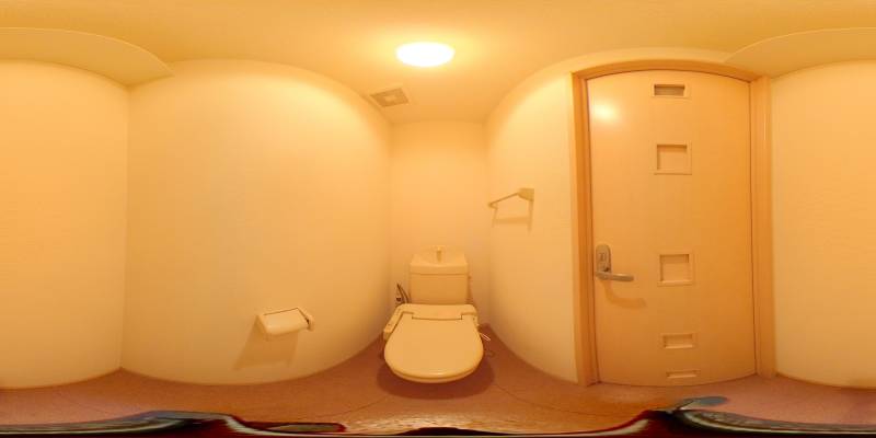 パノラマ画像トイレ