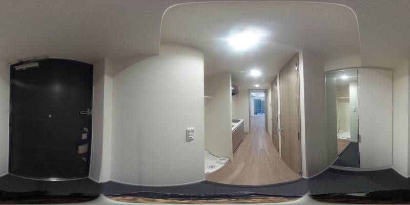 パノラマ画像玄関