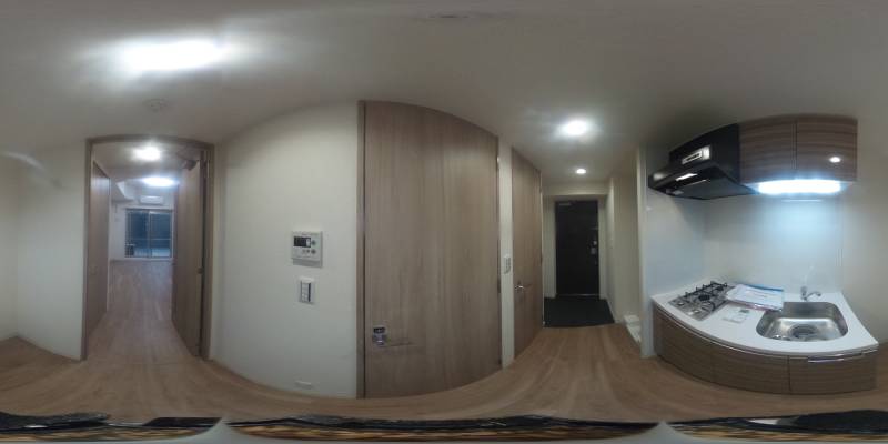 パノラマ画像キッチン