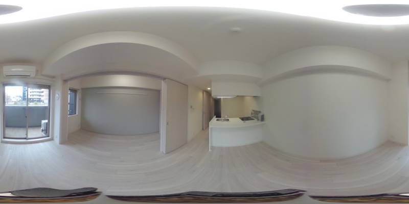 パノラマ画像洋室