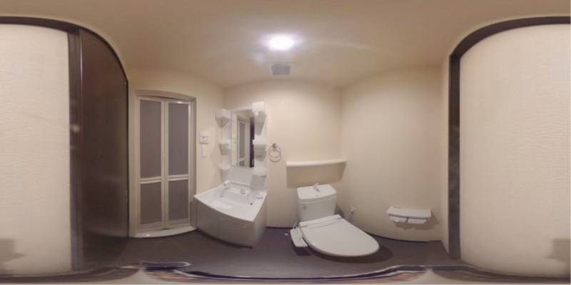 パノラマ画像トイレ