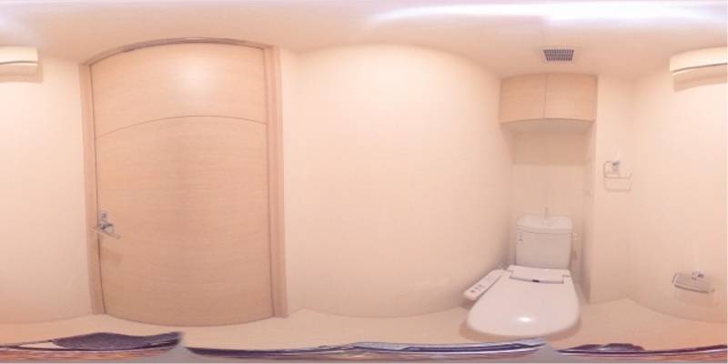 パノラマ画像トイレ