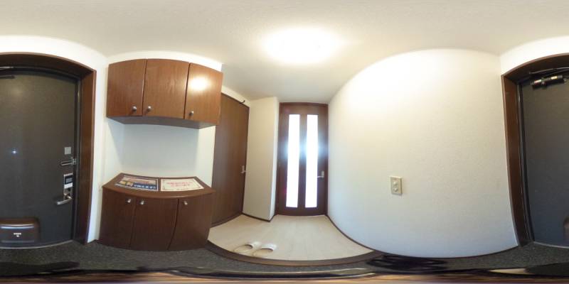 パノラマ画像玄関