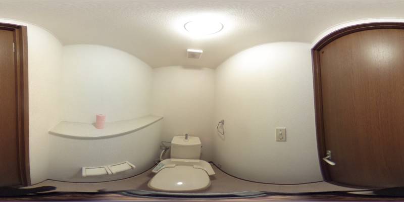 パノラマ画像トイレ