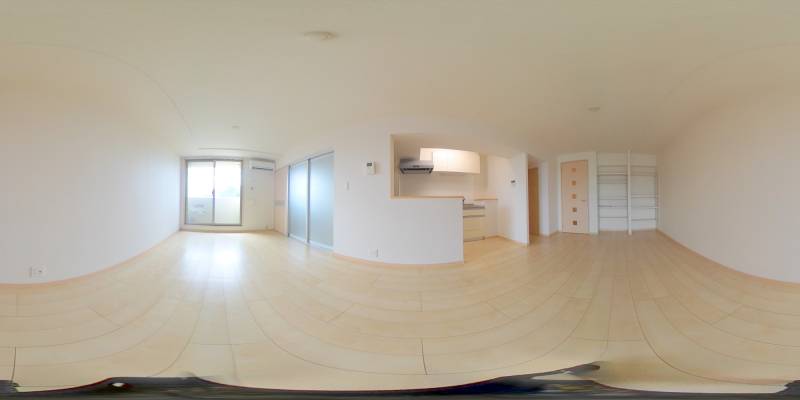 パノラマ画像リビング