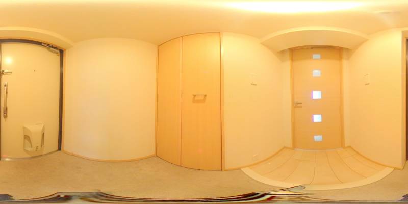 パノラマ画像玄関