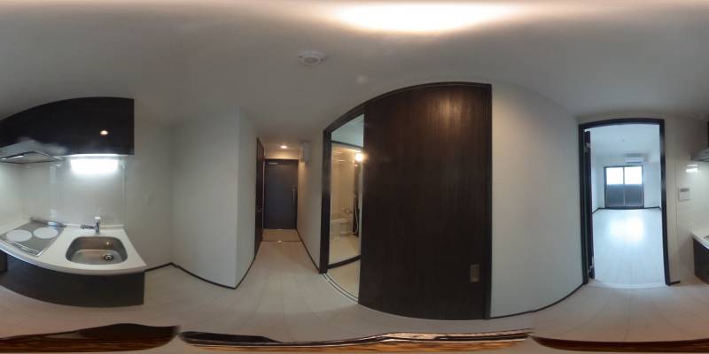 パノラマ画像キッチン