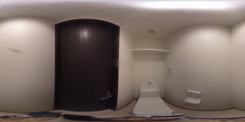 パノラマ画像トイレ