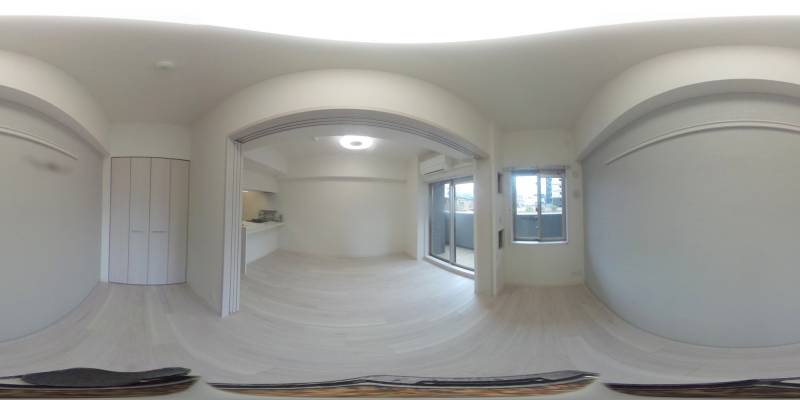 パノラマ画像洋室