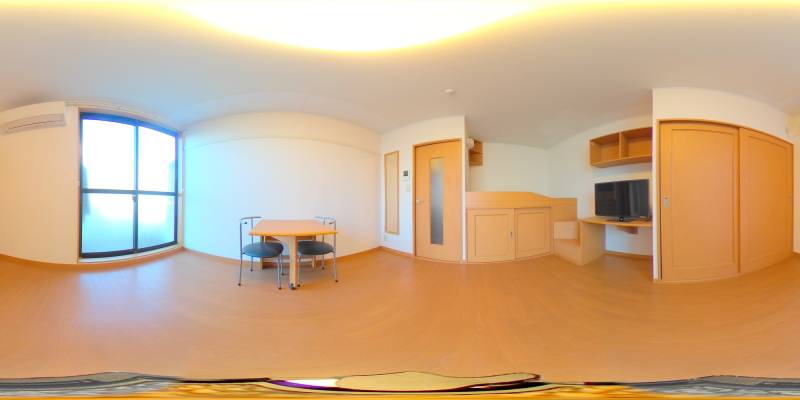 パノラマ画像洋室