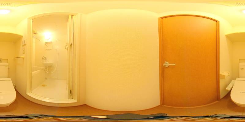 パノラマ画像トイレ