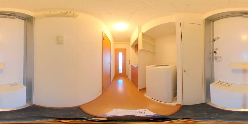 パノラマ画像玄関