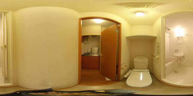 パノラマ画像トイレ
