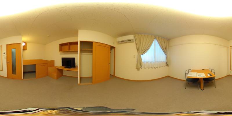 パノラマ画像洋室