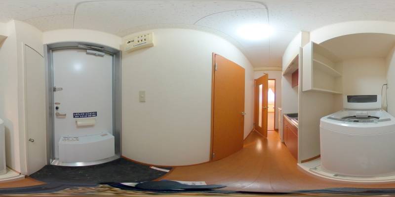 パノラマ画像玄関