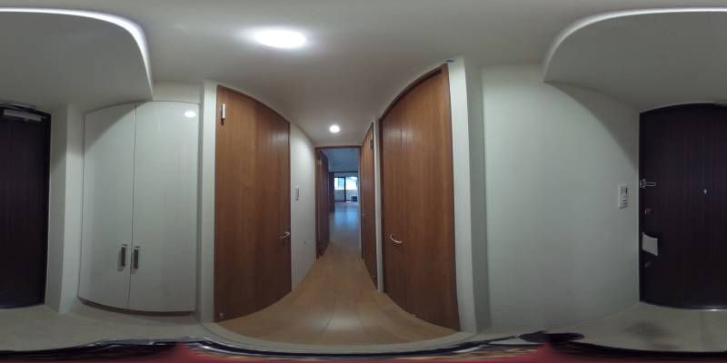 パノラマ画像玄関