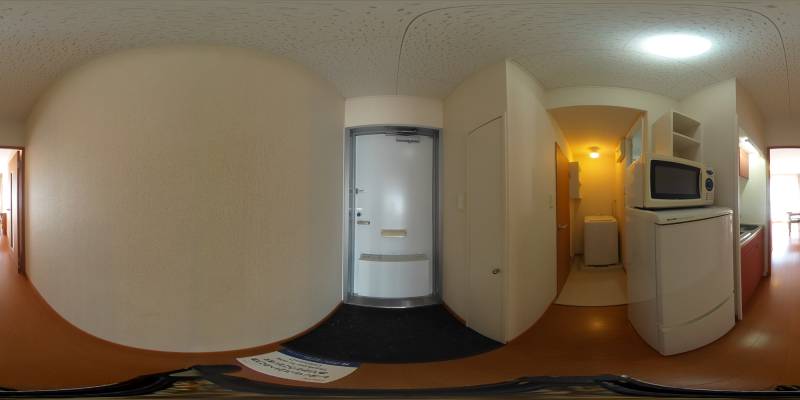 パノラマ画像玄関