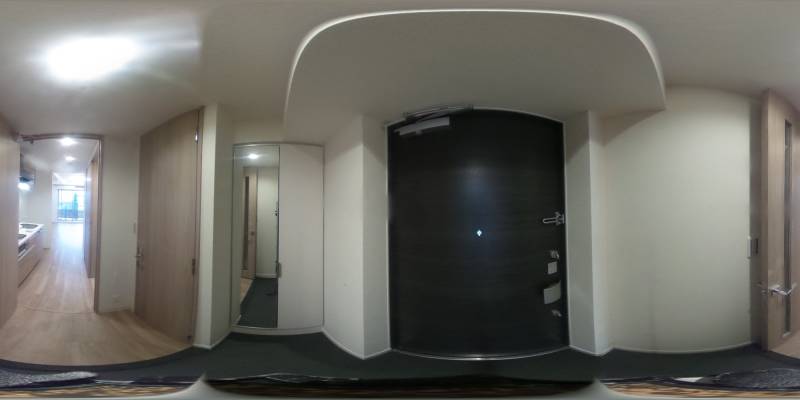 パノラマ画像玄関