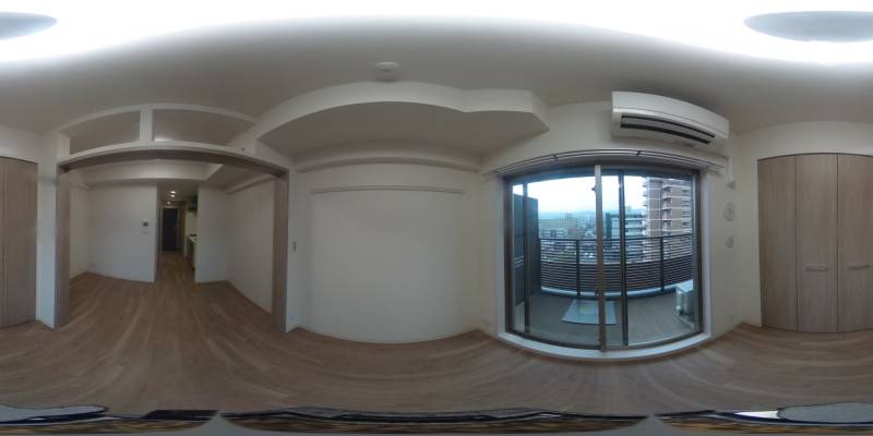 パノラマ画像洋室