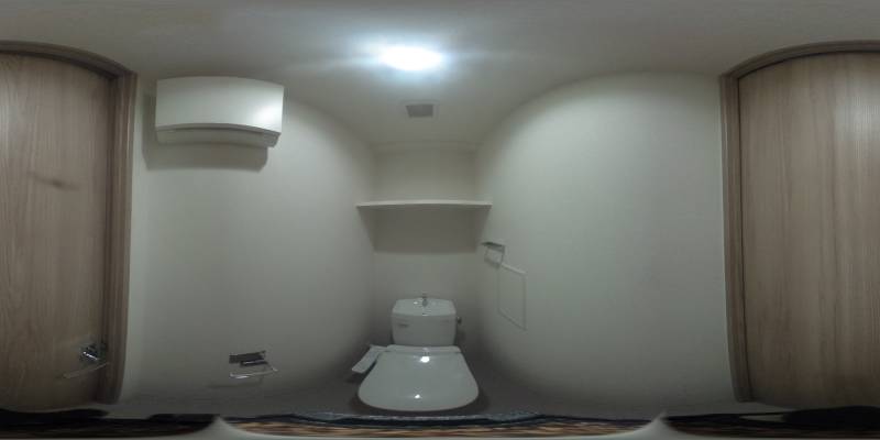 パノラマ画像トイレ