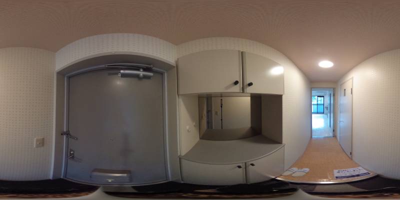 パノラマ画像玄関