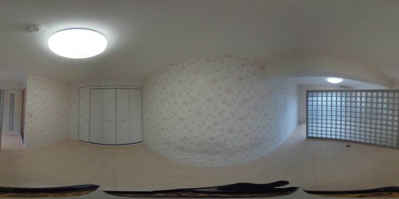 パノラマ画像洋室