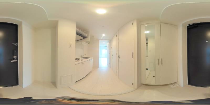 パノラマ画像玄関