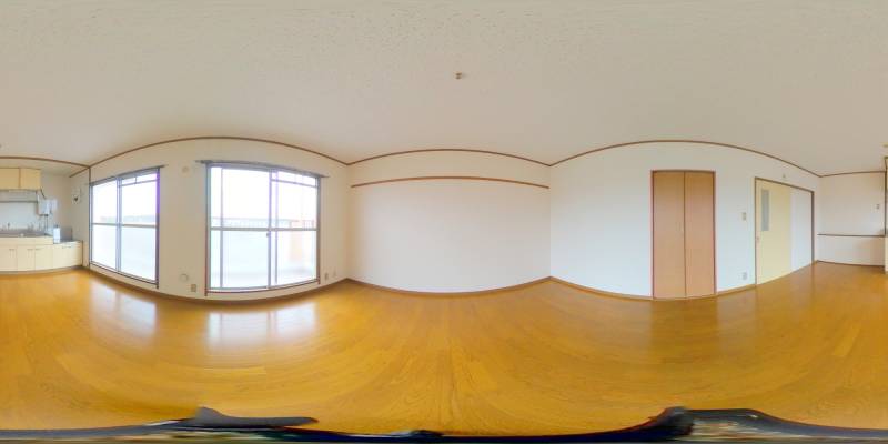 パノラマ画像リビング