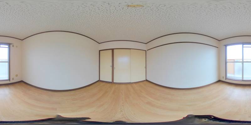 パノラマ画像洋室