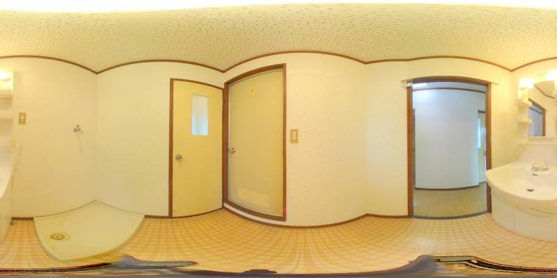 パノラマ画像洗面所