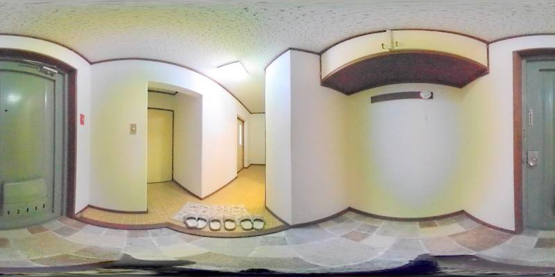 パノラマ画像玄関