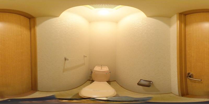 パノラマ画像トイレ