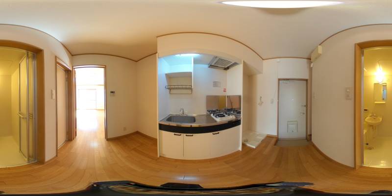 パノラマ画像キッチン