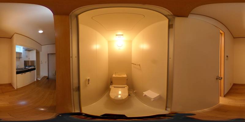 パノラマ画像トイレ