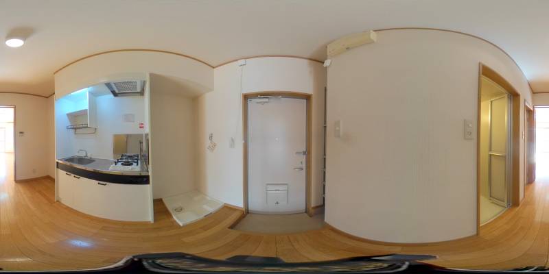 パノラマ画像玄関