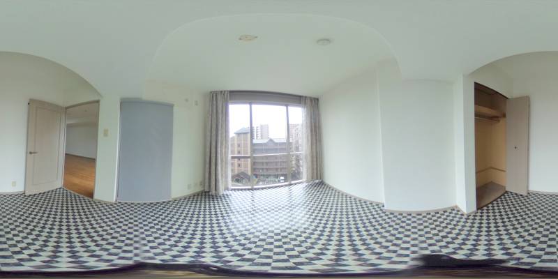 パノラマ画像洋室