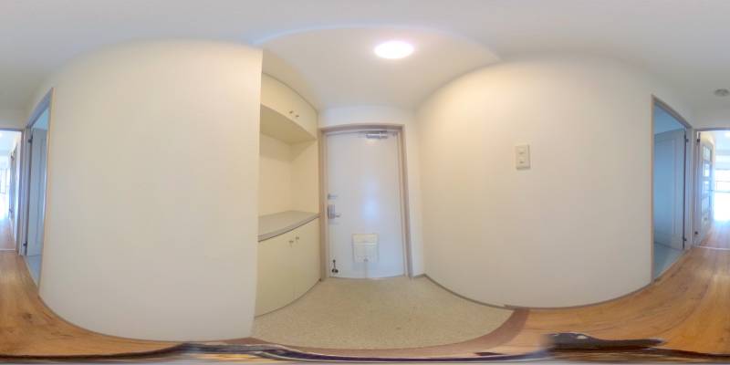 パノラマ画像玄関